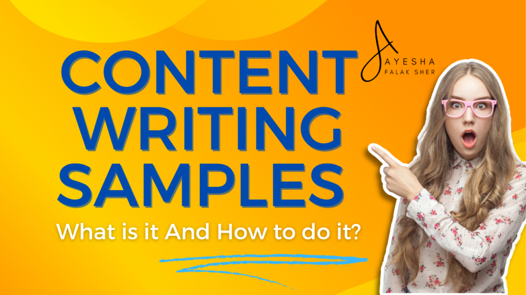 Content Writing samples